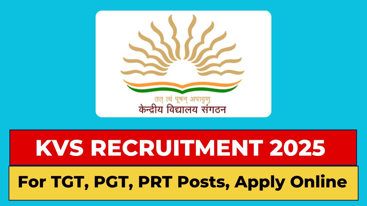 KVS TGT PGT Recruitment 2025
