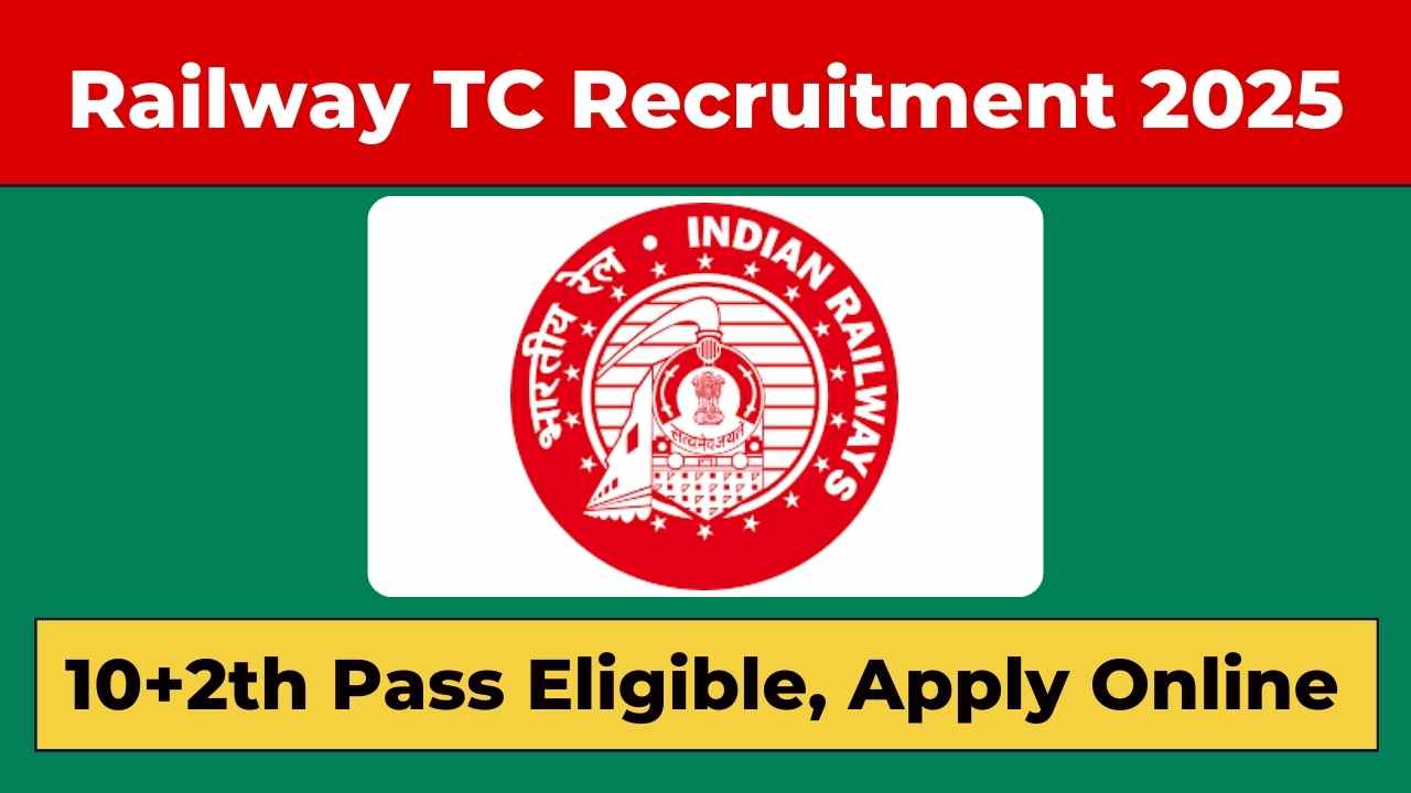 RRB TC Recruitment 2025
